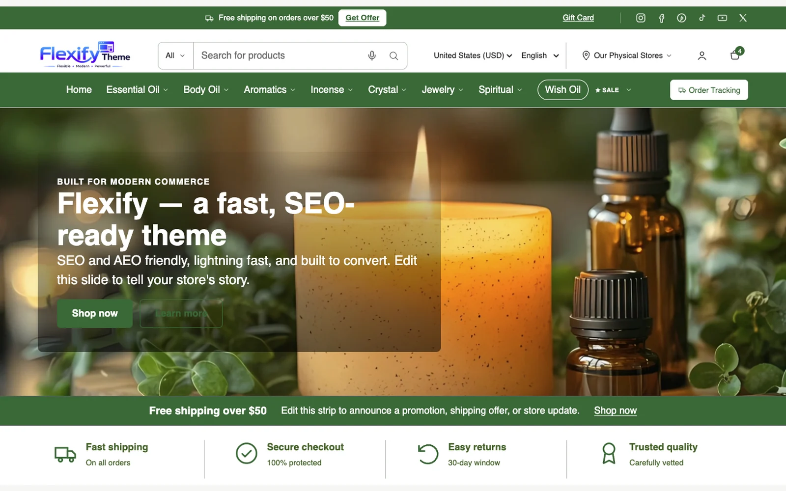 Neroli — Shopify theme by Flexify